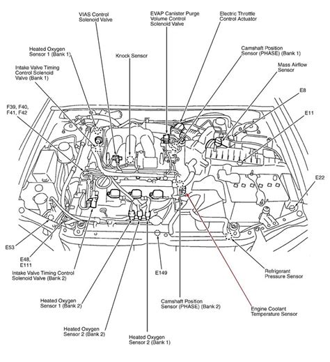 1989 nissan maxima engine diagram only 